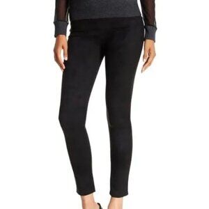 David Lerner Women's Faux-Suede Pull-On Pants Stretch